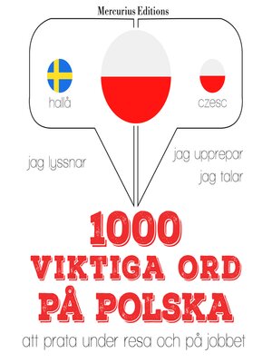 cover image of 1000 viktiga ord på polska